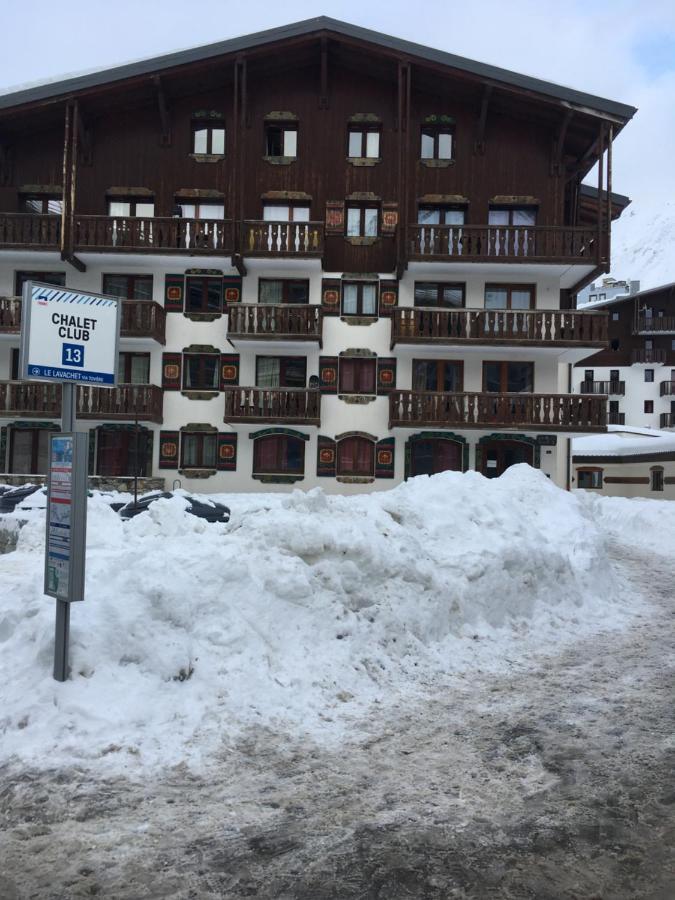 Studio 1 Cabine Chalet Club III Refait A Neuf Tignes Luaran gambar